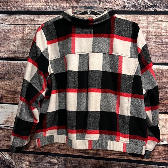 Torrid plaid bomber jacket - Picture 6 of 8